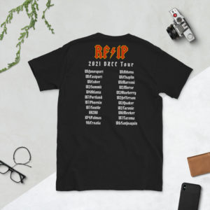 RHR 2021 DXCC Tour T-Shirt