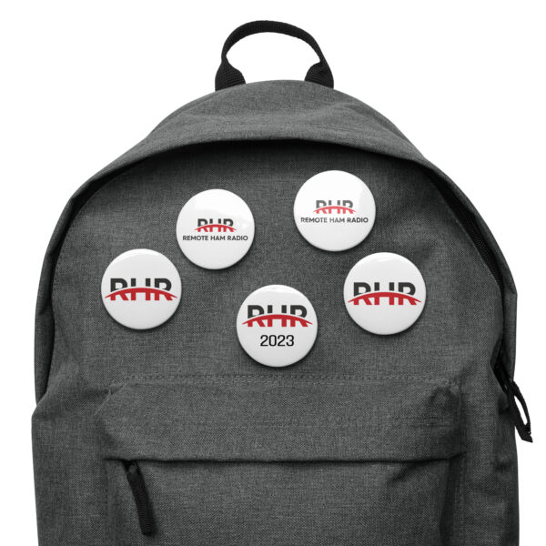 Set of RHR pin buttons